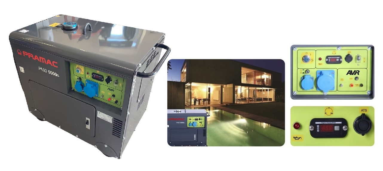 Agregat prądotwórczy PRAMAC PMD 5000s Diesel PMD5000_window