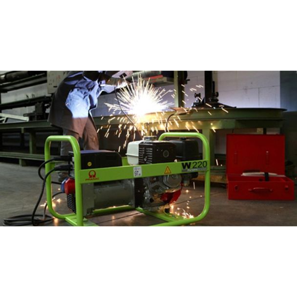Agregat spawalniczy PRAMAC W220 220A 400V w220_work