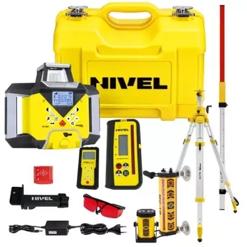Niwelator rotacyjny Nivel System NL740R DIGITAL z systemem sterowania maszyn MC-1D