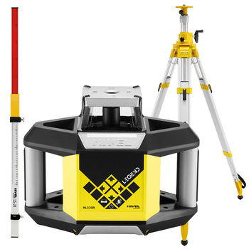 Niwelator rotacyjny Nivel System NL320R DIGITAL STATYW KOLUMNOWY