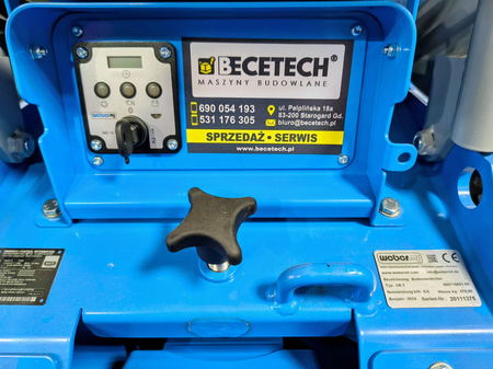 Zagęszczarka rewersyjna WEBER CR7 HATZ