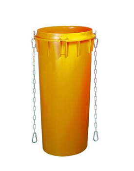 Kosz zsypowy z łańcuchami do gruzu Altrad Belle LG110