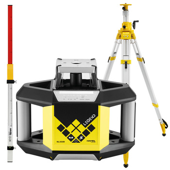 Niwelator rotacyjny Nivel System NL300R DIGITAL 500m ZESTAW STATYW KOLUMNOWY