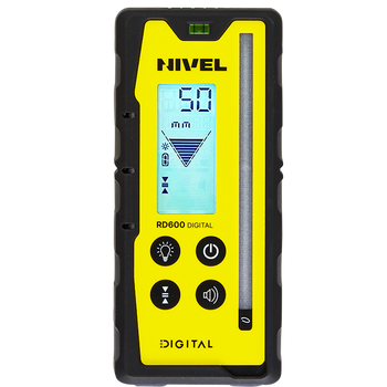 CZUJNIK ODBIORNIK RD600 DIGITAL DO NIWELATORÓW LASEROWYCH NIVEL SYSTEM