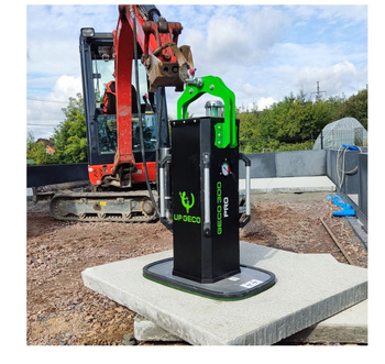 Hydrauliczny Chwytak Próżniowy do Koparek, Sprzętu Budowlanego i Przemysłowego: GECO 300 PRO