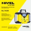 Niwelator rotacyjny Nivel System NL740R DIGITAL statyw SJJ32 700 m IP65