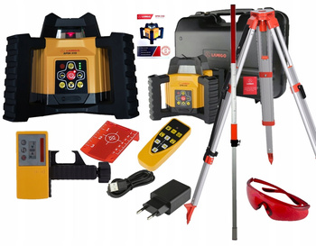 Niwelator rotacyjny LAMIGO SPIN310 + łata + statyw