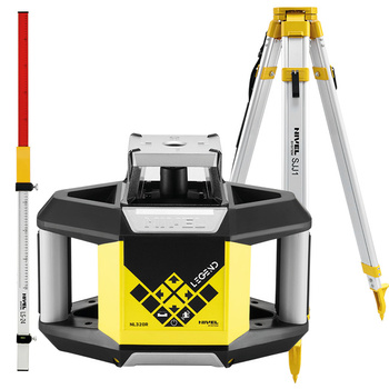 Niwelator rotacyjny Nivel System NL320R DIGITAL 500 m IP54
