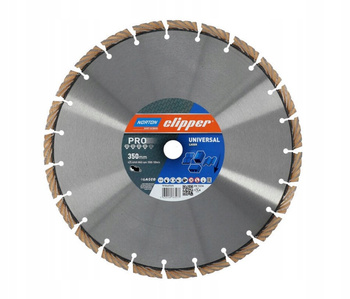 Tarcza diamentowa NORTON CLIPPER PRO UNIVERSAL LASER 350mm